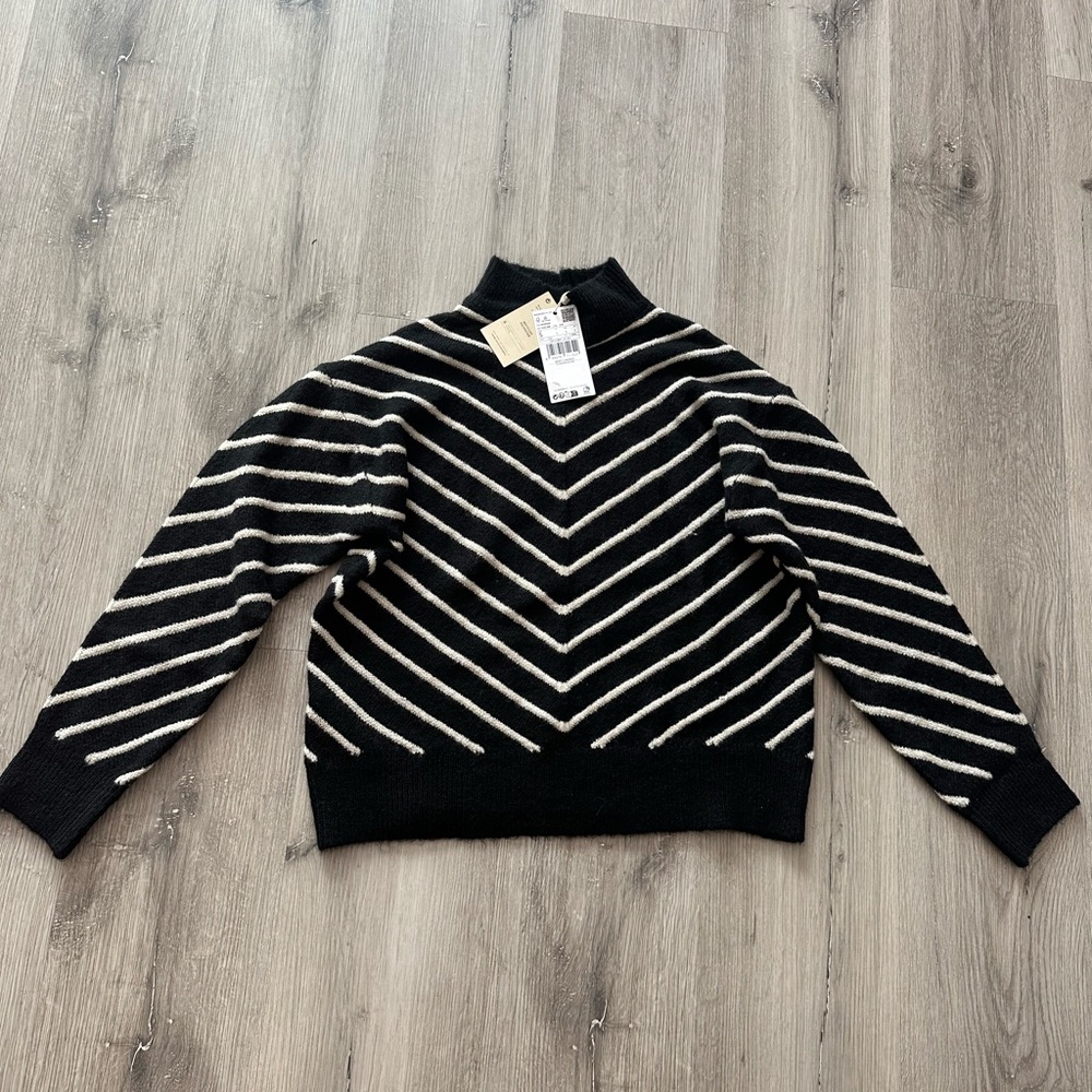 striped MNG MANGO sweater